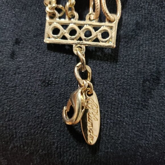 Plunder Multi Resin Layered Bead Gold Tone Boho Statement Necklace and Bracelet - Picture 11 of 11